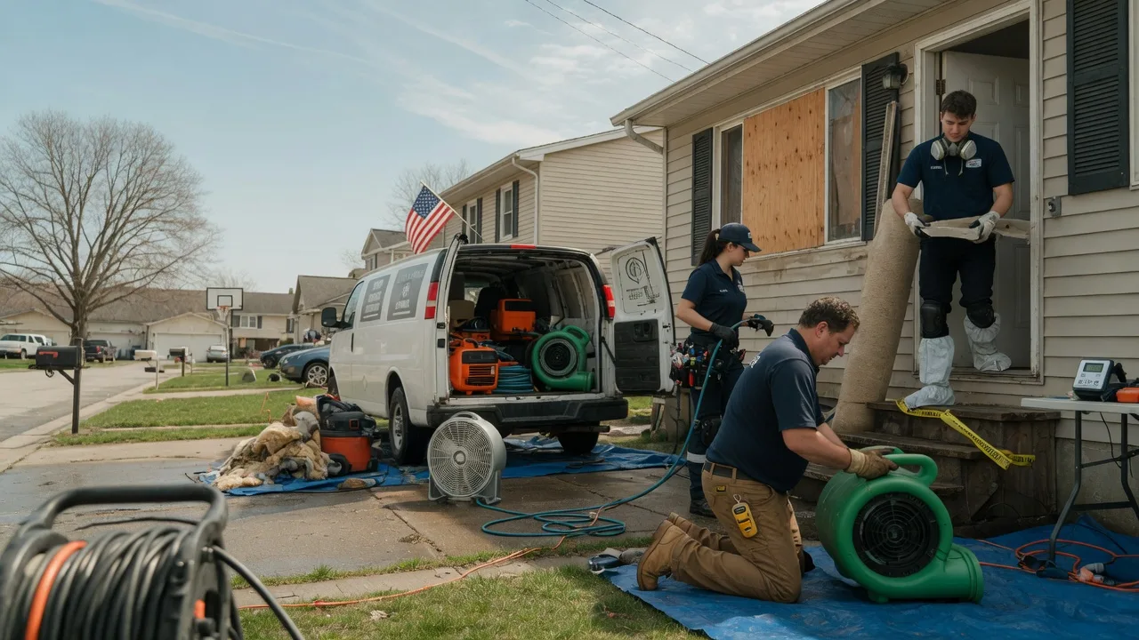 Water Damage Restoration in Burtrum, MN near me